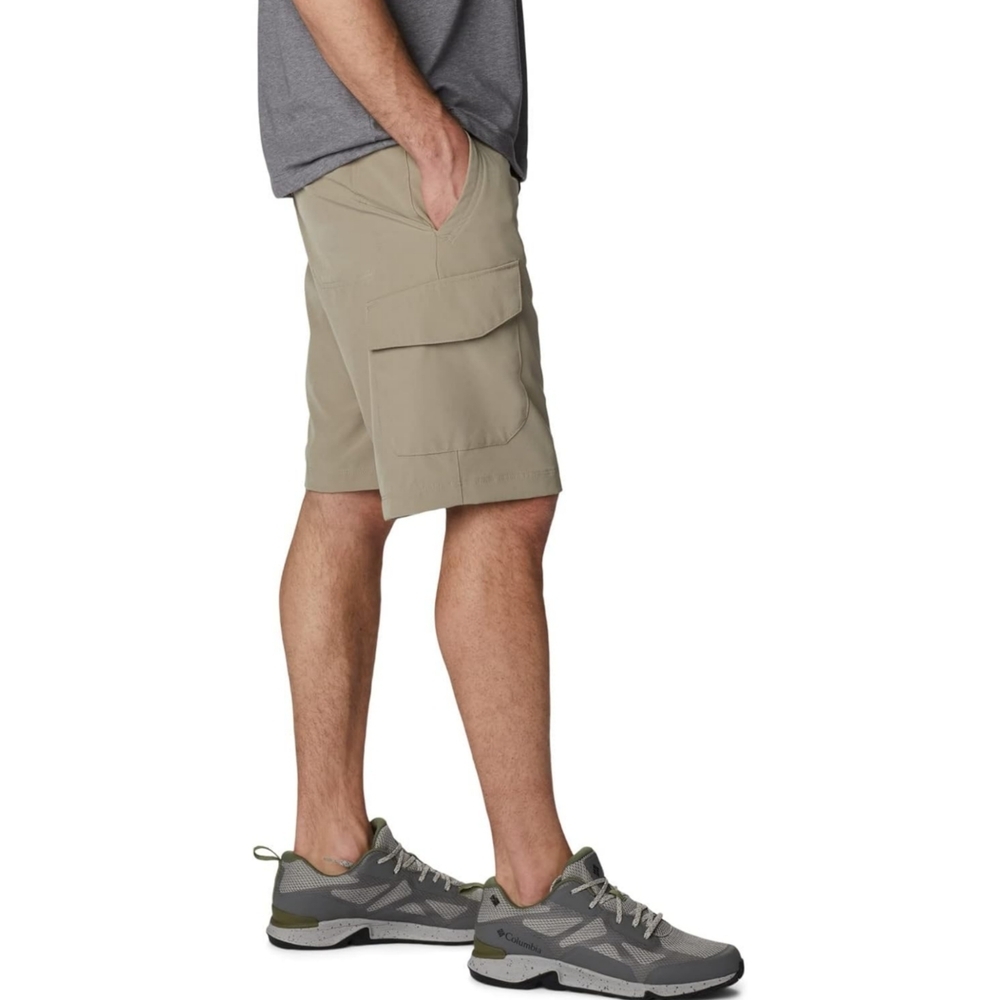 Columbia Eaglecrest 10" Cargo Shorts 36 Tusk Omni-Shade Omni-Wick UPF 50 - Picture 6 of 8